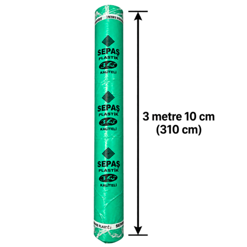 SERA NAYLONU (NAYLON BRANDA) 36 AYLIK 600 cm (AÇILINCA 12 mt) KÖRÜKLÜ 