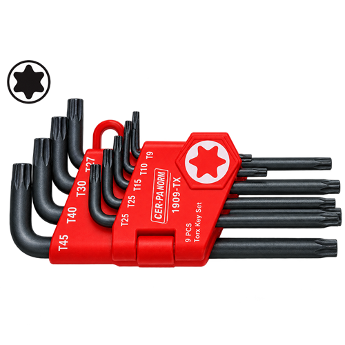 CERPA TORX ALLEN ANAHTAR TAKIMI (UZUN)