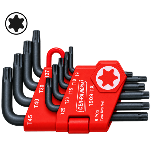 CERPA TORX ALLEN ANAHTAR TAKIMI (KISA)