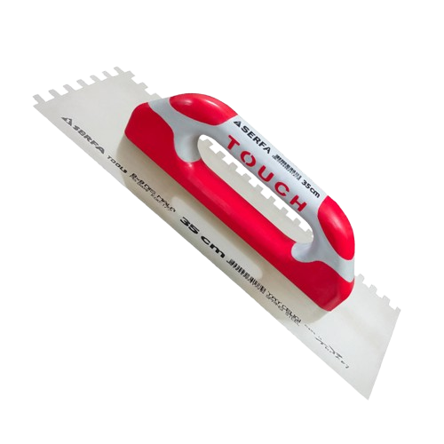 SERFA AÇIK SAPLI TOUCH KARE DİŞLİ MALA 35 cm 195
