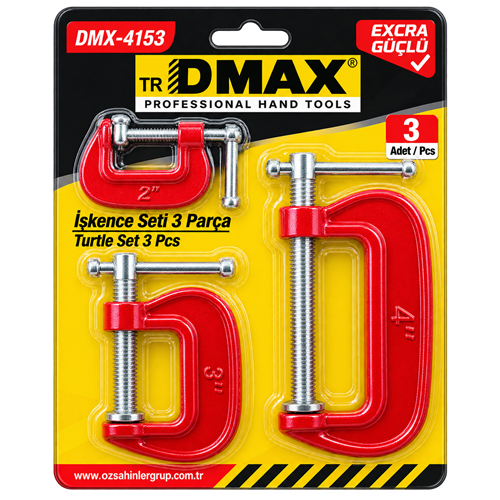 DMAX MENGENE SETİ 3 PARÇA SET DMX4153