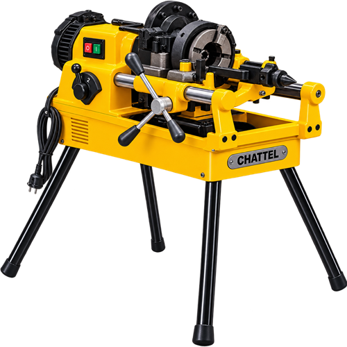 CHATTEL TEZGAH TİPİ ELEKTRİKLİ BORU PAFTASI 1000W 1/2-3 220V CHT3003