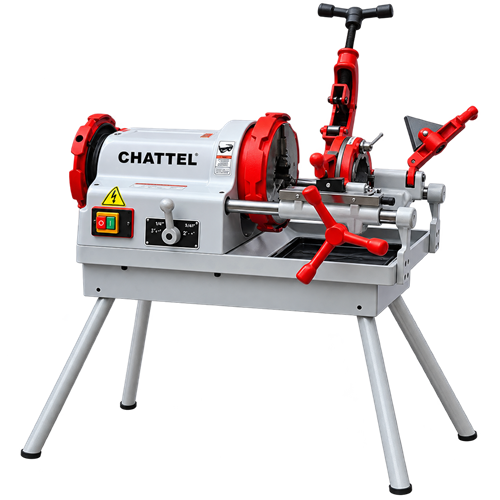 CHATTEL TEZGAH TİPİ ELEKTRİKLİ BORU PAFTASI 900W 1/2-3 220V CHT3007