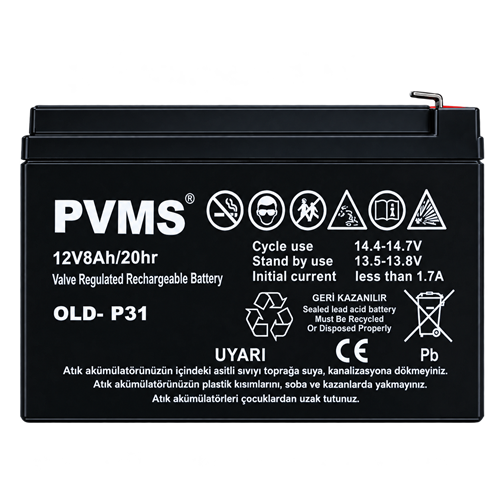 İLAÇ POMPASI AKÜSÜ 12V 8AH/20Ahr (LİDYUM AKÜ)